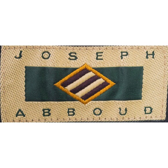 Joseph Abboud Tuxedo Blazer Mens Solid Black Dinner Jacket Coat Sz 40R/S 2-Buttn - Picture 10 of 14